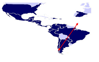 Mapa Faasa Chile